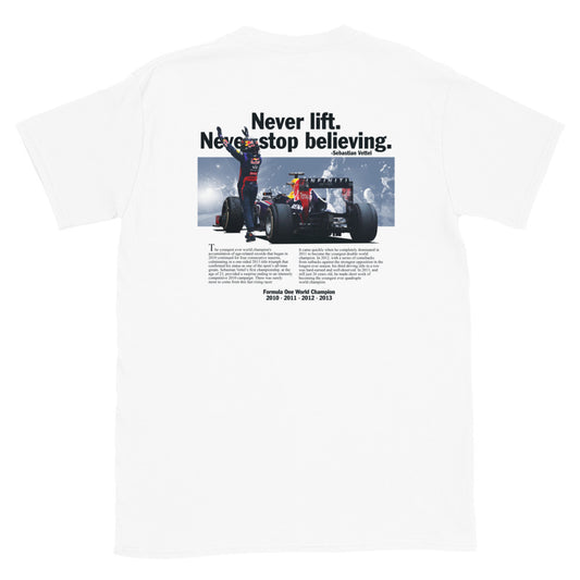 Never Lift. Never stop believing.