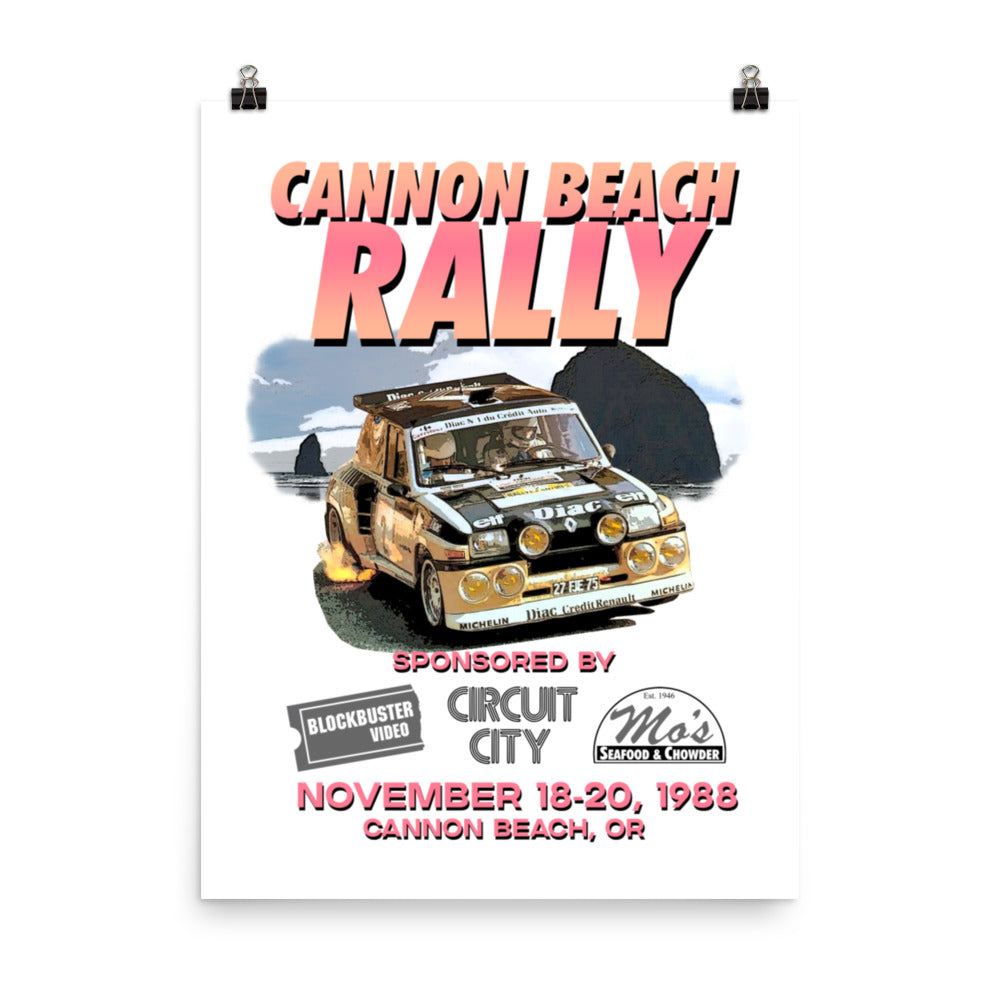 Cannon Beach Rally Poster