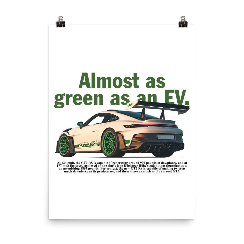 Almost as green as an EV.