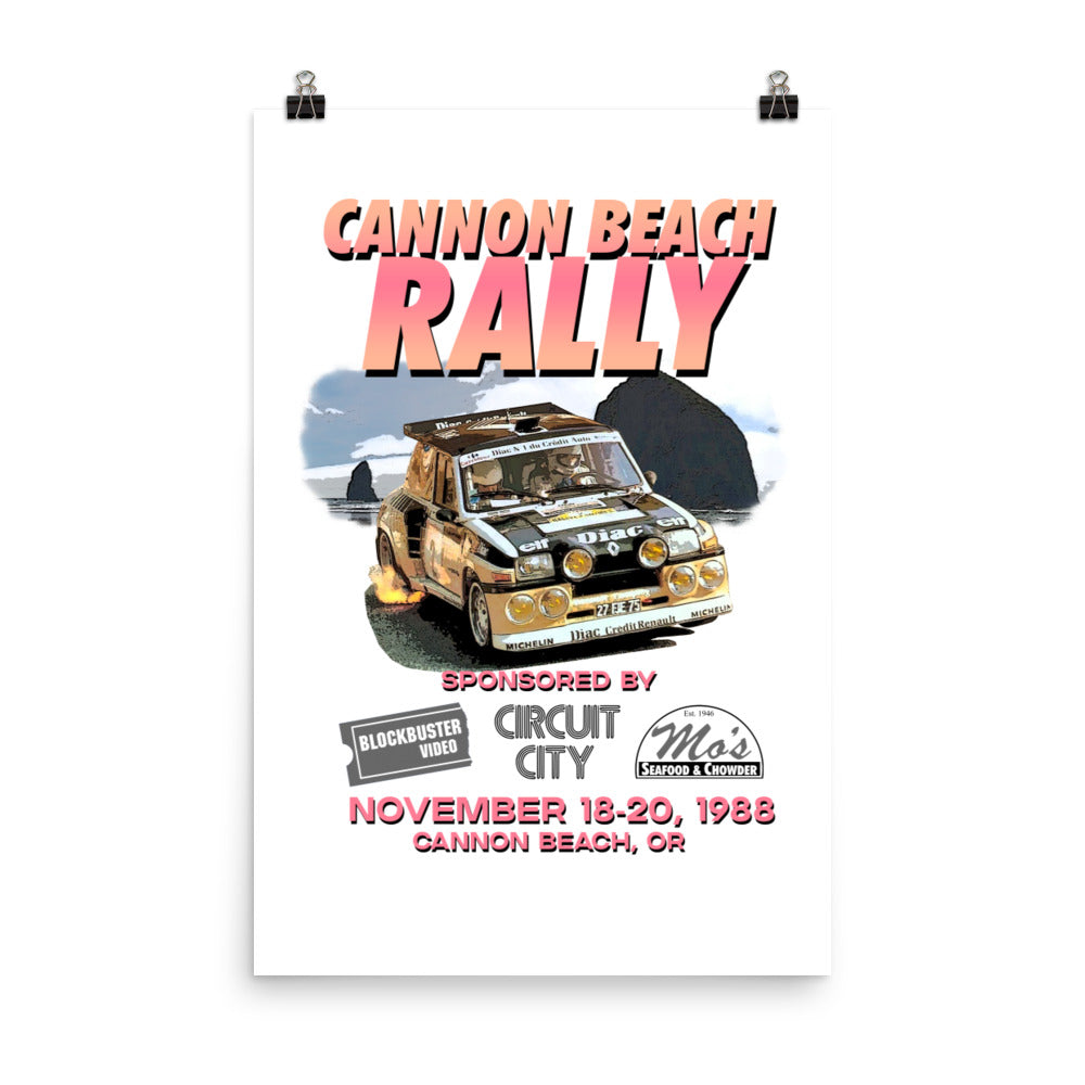 Cannon Beach Rally Poster