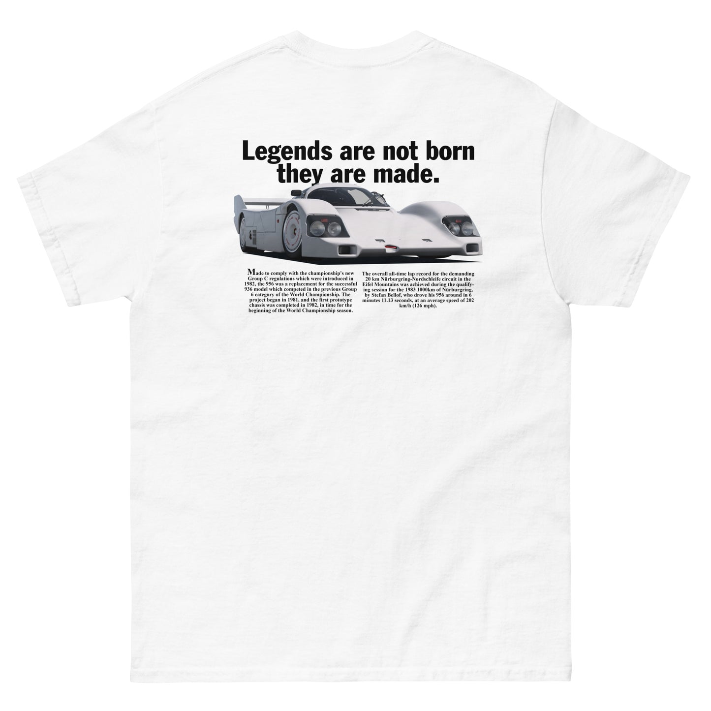 Legends are not born they are made.