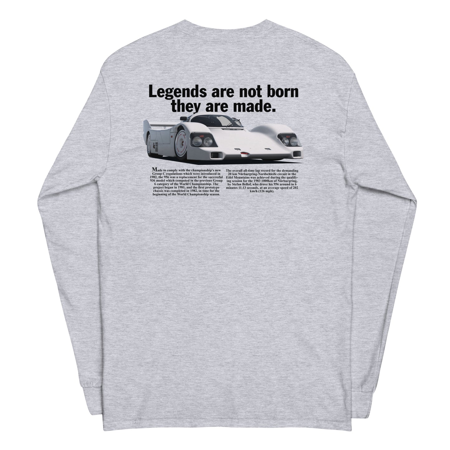 Legends are not born they are made.