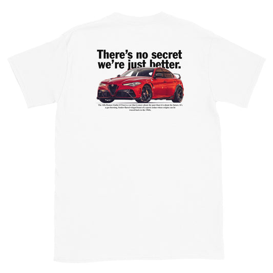 Alfa there's no secret.