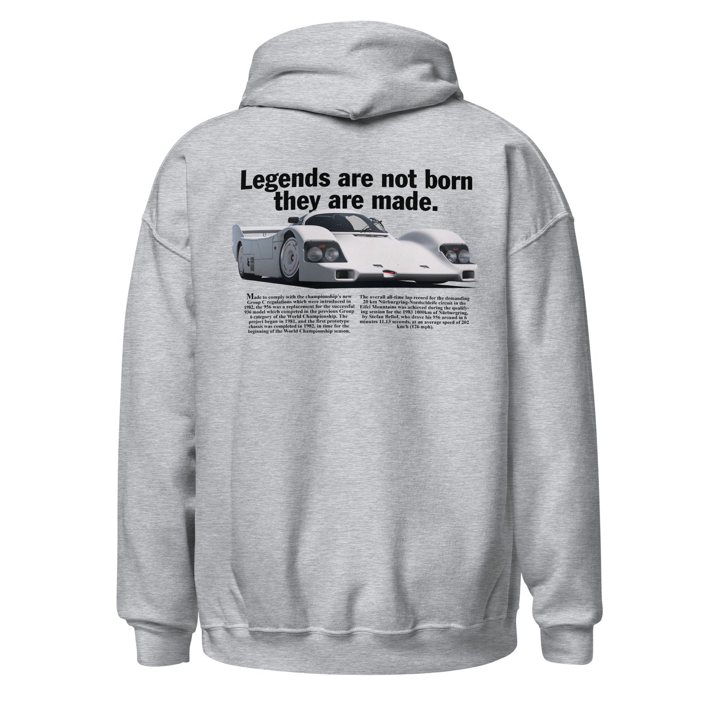 Legends are not born they are made.