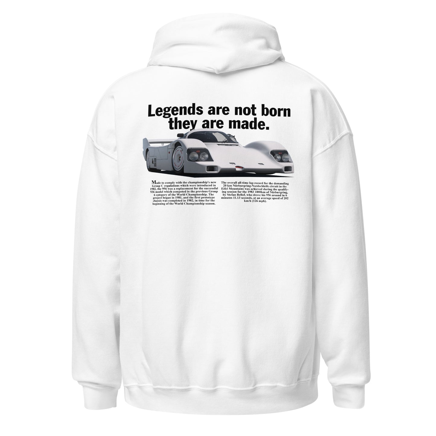 Legends are not born they are made.