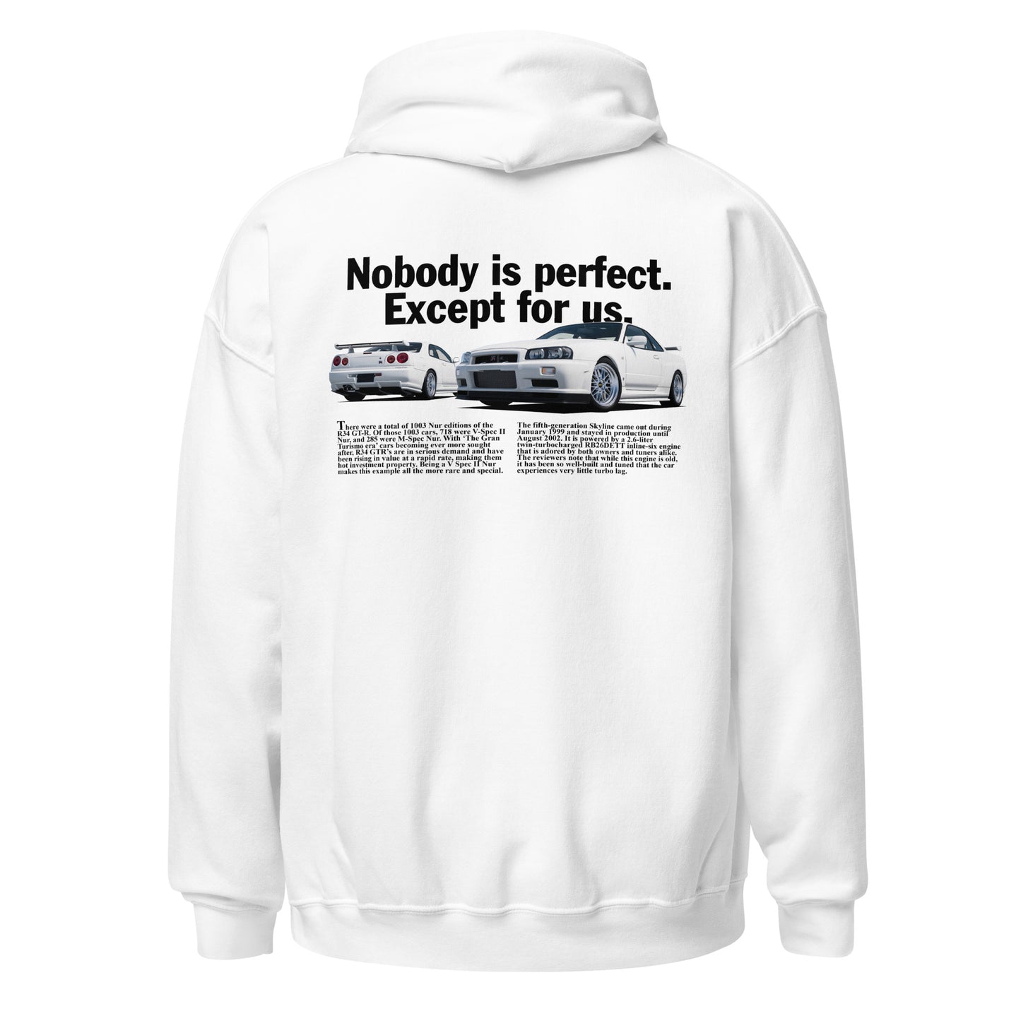 GTR Nobody Is Perfect. Except For Us.